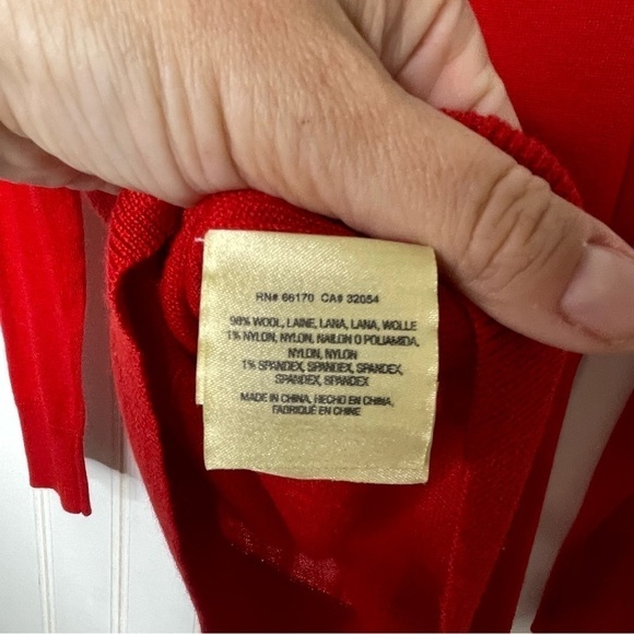 Anthropologie Moth Wool Blend Mock Neck Turtleneck XS -158 - Picture 6 of 6